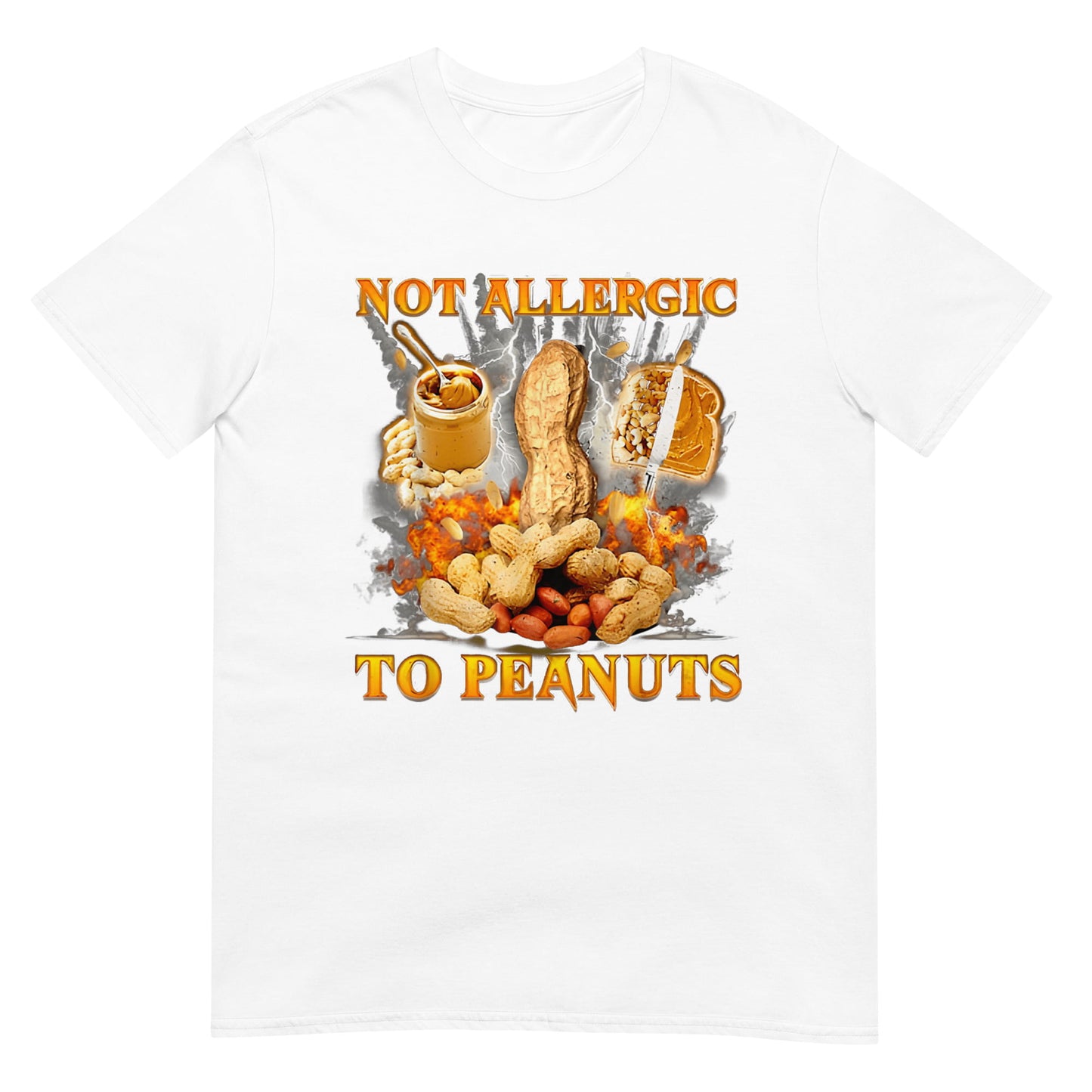 Not Allergic To Peanuts Shirt