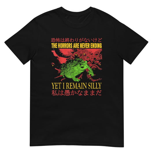The Horrors Vintage Japanese Frog  T-Shirt