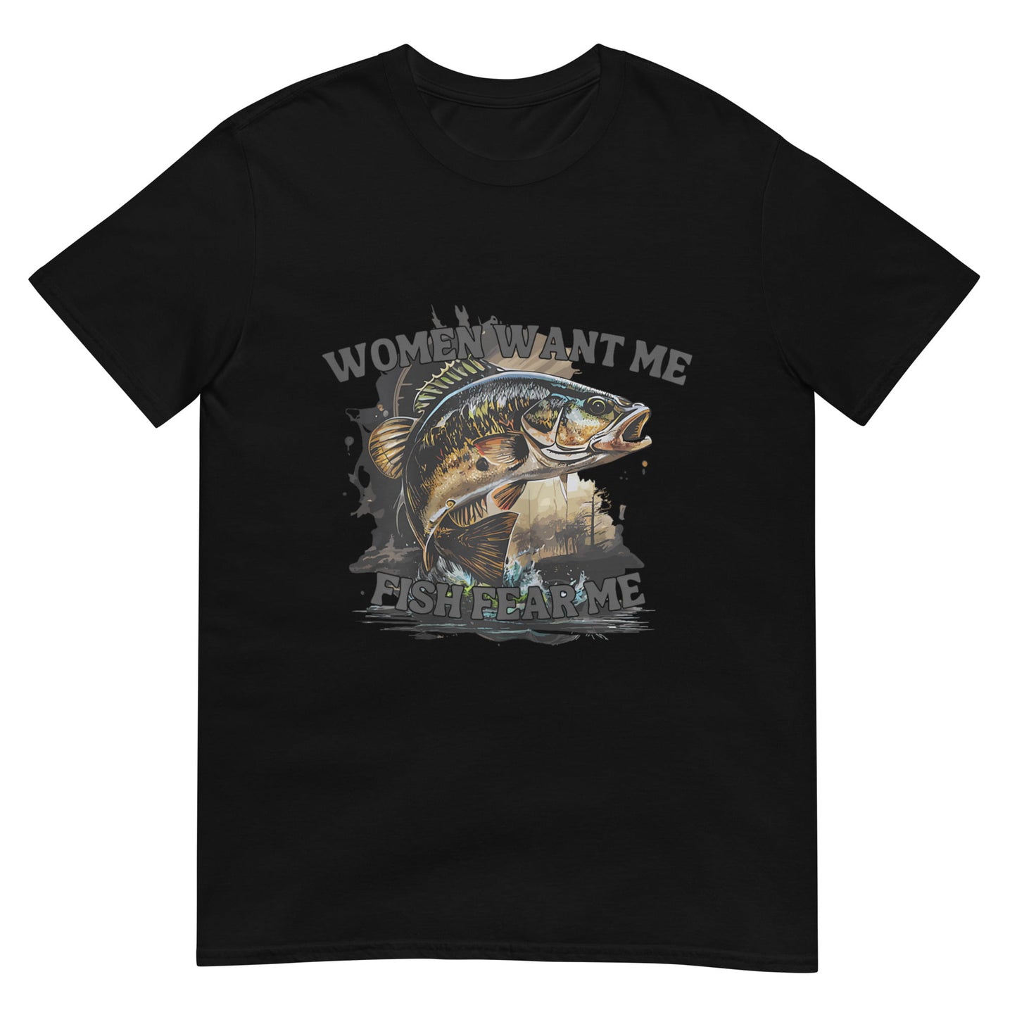 Women Want Me Fish Fear Me Vintage Shirt