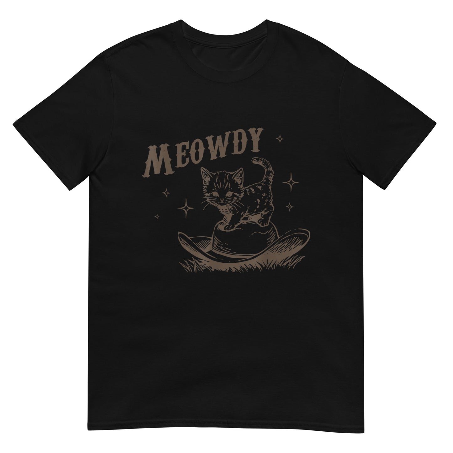 Meowdy Cute Kitten Cat Country Western Vintage Shirt