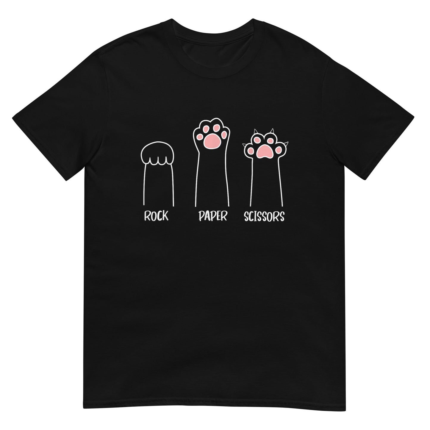 Rock Paper Scissors Hand Game Cute Paw Shirt