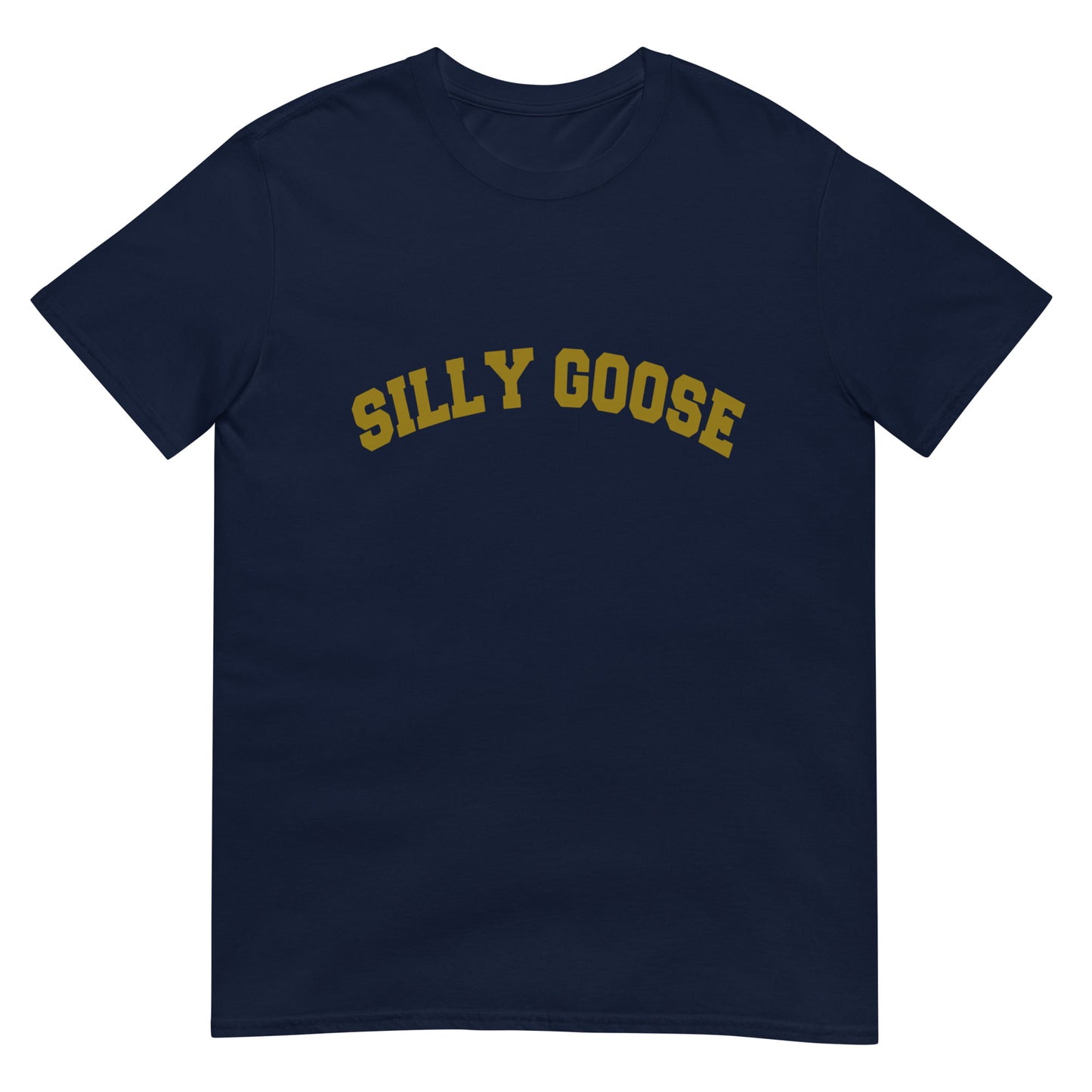 Silly Goose Varsity Style Funny Meme Unisex T-Shirt
