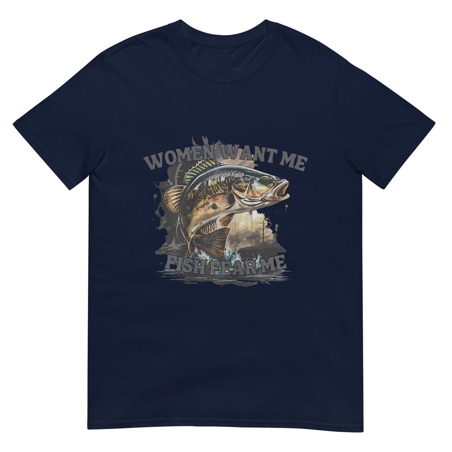 Women Want Me Fish Fear Me Vintage Shirt