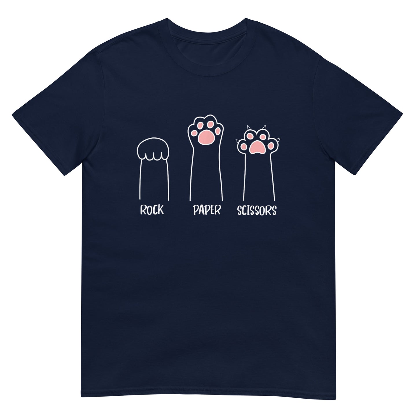 Rock Paper Scissors Hand Game Cute Paw Shirt