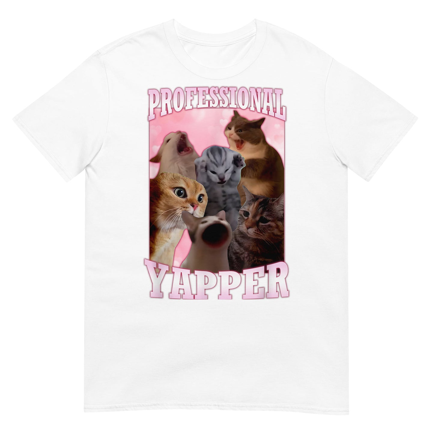 Professional Yapper Funny Cat T-Shirt