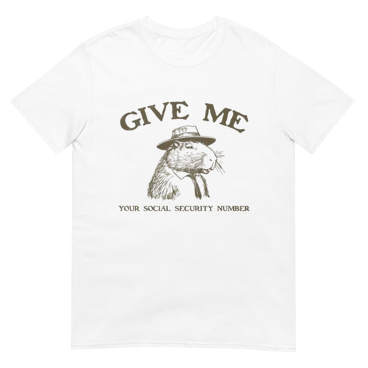 Funny Capybara Retro Shirt