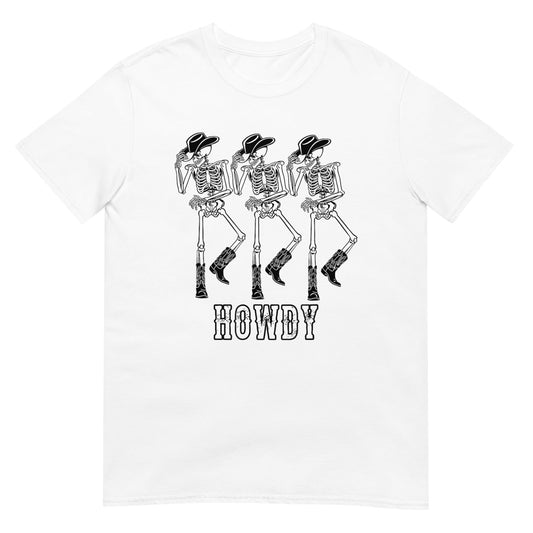 Comfort Colors Howdy Skeleton Western Shirt