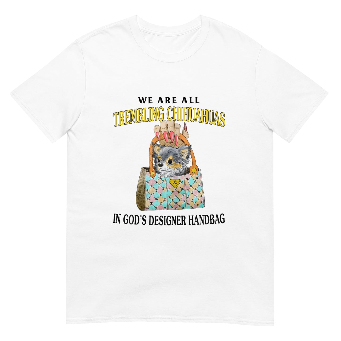 Trembling Chihuahua Women’s crop top Shirt