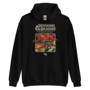 Vintage Dungeon Dragon 1974 Unisex Hoodie