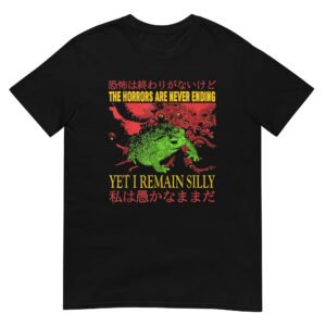 The Horrors Vintage Japanese Frog  T-Shirt