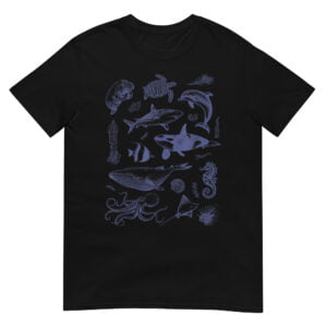 Vintage 90s Tattoo Sea Animal Shirt