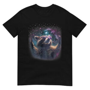 Alpha Raccoon In Space Vintage 90s Style Shirt