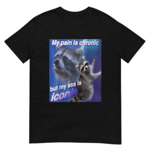 My Pain Is Chronic But My Ass Is Iconic Shirt
