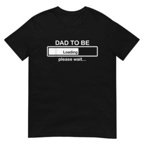 Mens Dad To Be Loading  Shirt