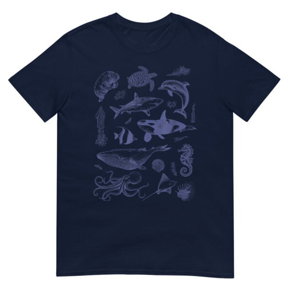 Vintage 90s Tattoo Sea Animal Shirt - Image 2