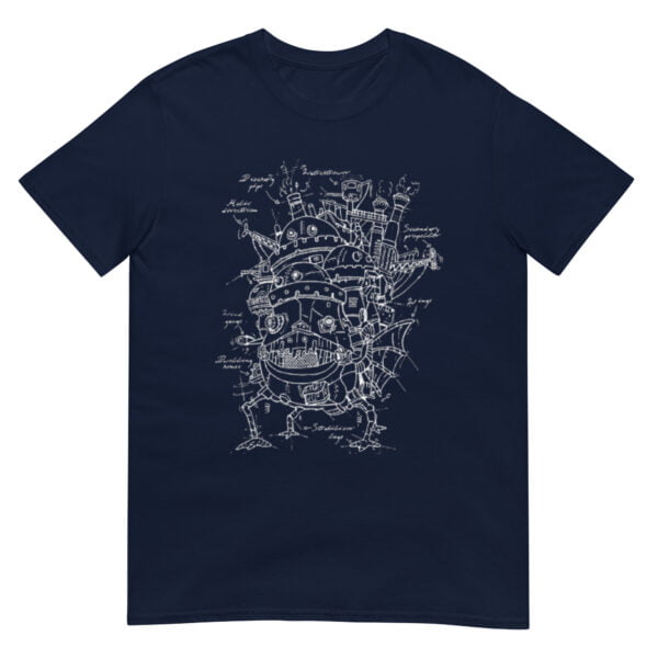 Howl’s Moving Castle Sketch Shirt - Image 2