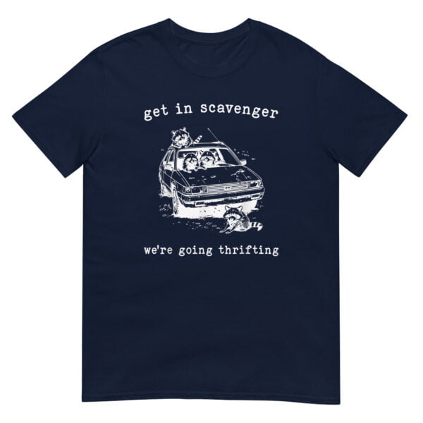 Get In Scavanger We Are Going Thrifting Retro  Shirt - Image 2