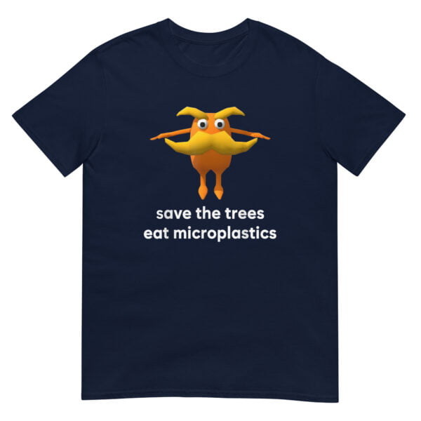 Save The Trees Eat Microplastics Shirt - Image 2