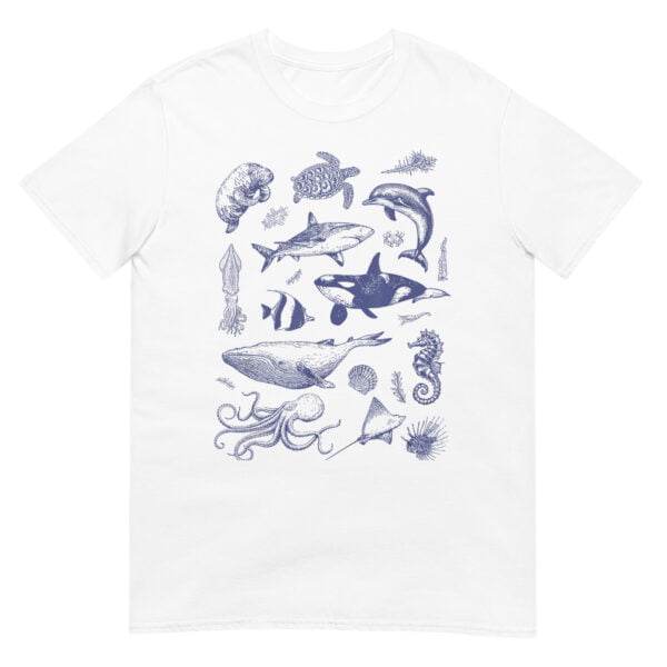 Vintage 90s Tattoo Sea Animal Shirt - Image 3