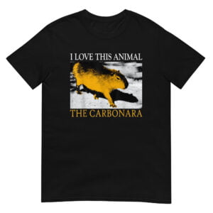 The Carbonara Capybara Shirt