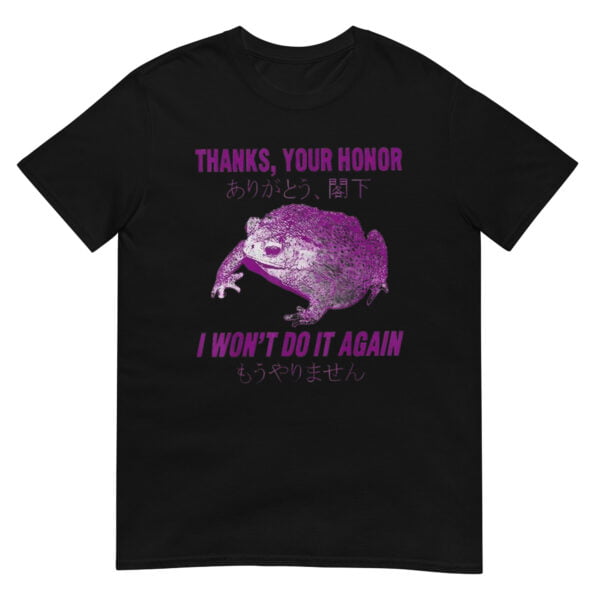 I won't do it again Shirt - Image 2