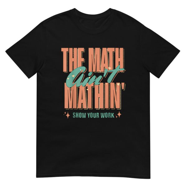 The Math Ain't Mathin Shirt - Image 2