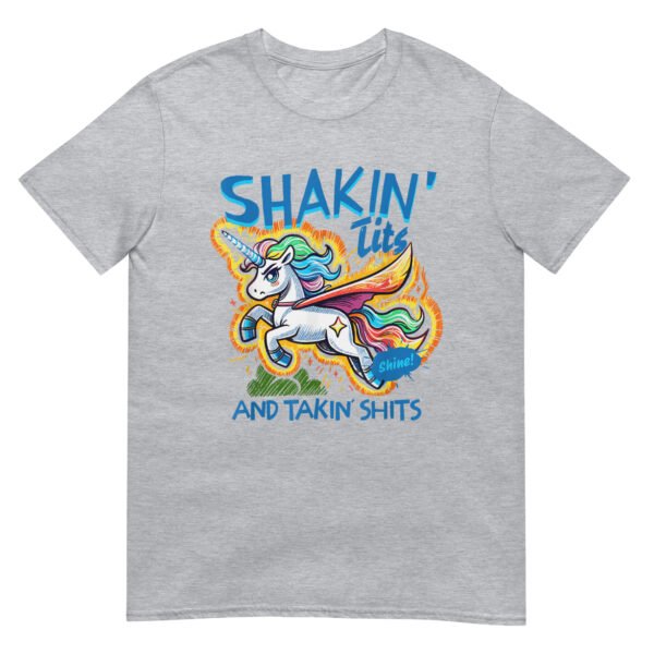 Shakin' Tits and Takin' Shits Shirt - Image 3