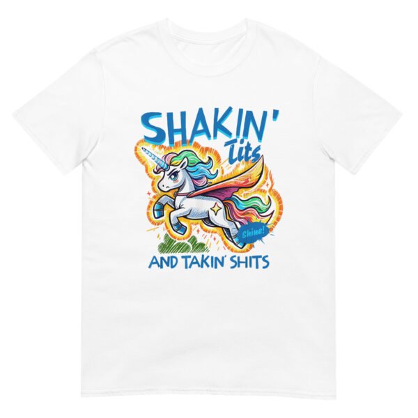 Shakin' Tits and Takin' Shits Shirt - Image 4