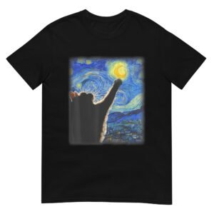 Van Gogh Starry Night Cat  Shirt